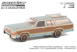 Ford - LTD 1980 blue/brown - 1:64 - GreenLight - 44920C - gl44920C | Toms Modelautos Ford - LTD 1980 blue/brown - 1:64 - GreenLight - 44920C - gl44920C | Toms Modelautos