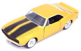 Chevrolet  - Camaro 1967 yellow/black - 1:24 - Jada Toys - 31866 - jada31866 | Toms Modelautos