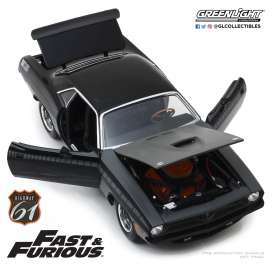 Plymouth  - Barracude F&F black - 1:18 - Highway 61 - hwy18005 | Toms Modelautos