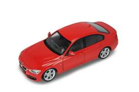 BMW  - 2014 red - 1:24 - Welly - 24039r - welly24039r | Toms Modelautos