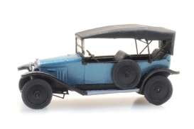 Citroen  - Type A blue - 1:87 - Artitec - 387.481 - arti387481 | Toms Modelautos