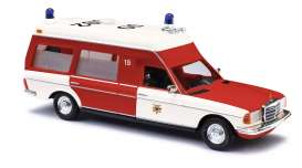 Mercedes Benz  - VF123 1977 white/red - 1:87 - Busch - U52206 - Busch52206 | Toms Modelautos