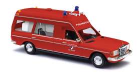 Mercedes Benz  - VF123 1977 red - 1:87 - Busch - U52210 - Busch52210 | Toms Modelautos