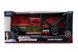 Fast & the Furious Peterbilt - Hobbs & Shaw Custom Truck 2019 cream/orange - 1:24 - Jada Toys - 32089 - jada32089 | Toms Modelautos Fast & the Furious Peterbilt - Hobbs & Shaw Custom Truck 2019 cream/orange - 1:24 - Jada Toys - 32089 - jada32089 | Toms Modelautos