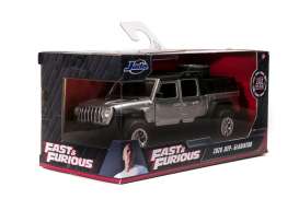 Jeep  - Gladiator F&F 9 2020 silver - 1:32 - Jada Toys - 32031 - jada32031 | Toms Modelautos