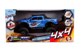 Ford - Raptor 4x4 RC 2017 blue - 1:12 - Jada Toys - 31580 - jada31580 | Toms Modelautos Ford - Raptor 4x4 RC 2017 blue - 1:12 - Jada Toys - 31580 - jada31580 | Toms Modelautos
