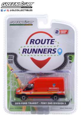 Ford - Transit 2019 red - 1:64 - GreenLight - 53020E - gl53020E | Toms Modelautos Ford - Transit 2019 red - 1:64 - GreenLight - 53020E - gl53020E | Toms Modelautos