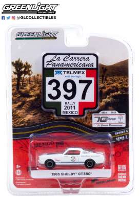 Ford - Mustang 1965 white - 1:64 - GreenLight - 13280C - gl13280C | Toms Modelautos Ford - Mustang 1965 white - 1:64 - GreenLight - 13280C - gl13280C | Toms Modelautos