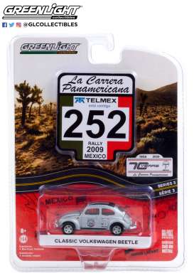 Volkswagen - Beetle grey - 1:64 - GreenLight - 13280E - gl13280E | Toms Modelautos Volkswagen - Beetle grey - 1:64 - GreenLight - 13280E - gl13280E | Toms Modelautos