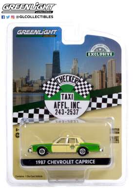 Chevrolet  - Caprice 1987 beige/green - 1:64 - GreenLight - 30233 - gl30233 | Toms Modelautos