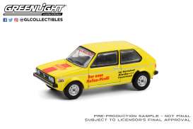 Volkswagen  - Golf Mk1 1974 yellow/red - 1:64 - GreenLight - 30239 - gl30239 | Toms Modelautos