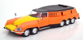 Citroen  - DS 1972 orange/black/yellow - 1:18 - CMR - cmr137 - cmr137 | Toms Modelautos