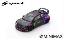 Audi  - Sport S1 2019 black/purple - 1:43 - Spark - S7824 - spaS7824 | Toms Modelautos