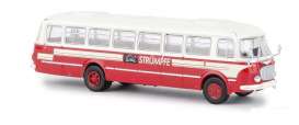 Jelcz  - 043 white/red - 1:87 - Brekina - 58258 - brek58258 | Toms Modelautos