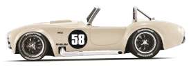 Shelby  - Cobra 427/SC 1965 cream - 1:24 - Jada Toys - 31864 - jada31864 | Toms Modelautos