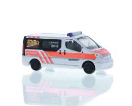 Opel  - Vivaro white/orange - 1:87 - Rietze - R51329 - RZ51329 | Toms Modelautos