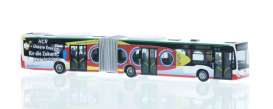 Mercedes Benz  - Citaro white/red - 1:87 - Rietze - R73666 - RZ73666 | Toms Modelautos