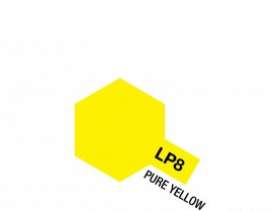 Paint  - Yellow - Tamiya - LP-08 - tamLP08 | Toms Modelautos