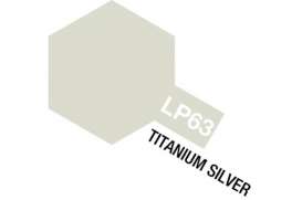 Paint  - Titanium Silver - Tamiya - LP-63 - tamLP63 | Toms Modelautos