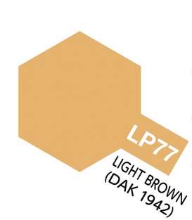 Paint  - Light Brown - Tamiya - LP-77 - tamLP77 | Toms Modelautos