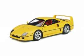 Ferrari  - F40 1987 Yellow - 1:18 - GT Spirit - GT839 - GT839 | Toms Modelautos