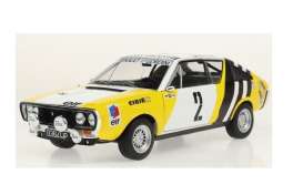 Renault  - R17 MK1 white-yellow-black - 1:18 - Solido - 1803702 - soli1803702 | Toms Modelautos