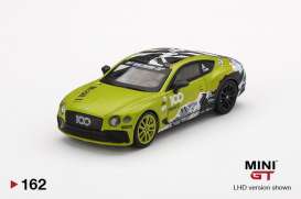 Bentley  - Continental GT *Pikes Peak* 2019 green/black - 1:64 - Mini GT - 00162-L - MGT00162LHD | Toms Modelautos