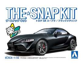 Toyota  - GR Supra black - 1:32 - Aoshima - 05887 - abk05887 | Toms Modelautos