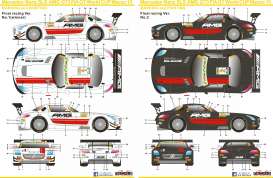 Accessoires  - SKS AMG GT  - 1:24 - S.K. Decals - 24023 - SK24023 | Toms Modelautos