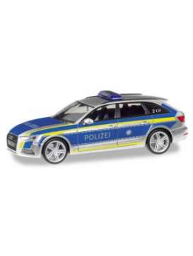 Audi  - A4 avant silver/blue - 1:87 - Herpa - herpa095501 | Toms Modelautos