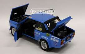 Fiat  - 131 Abarth 1978 blue - 1:18 - Kyosho - 8376C - kyo8376C | Toms Modelautos
