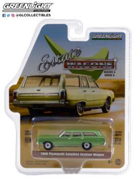Plymouth - Satellite 1968 green - 1:64 - GreenLight - 36010B - gl36010B | Toms Modelautos Plymouth - Satellite 1968 green - 1:64 - GreenLight - 36010B - gl36010B | Toms Modelautos