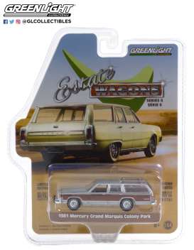 Mercury - Grand Marque 1981 grey/wood - 1:64 - GreenLight - 36010E - gl36010E | Toms Modelautos Mercury - Grand Marque 1981 grey/wood - 1:64 - GreenLight - 36010E - gl36010E | Toms Modelautos