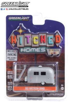 Airstream  - Bambi grey - 1:64 - GreenLight - 34090F - gl34090F | Toms Modelautos