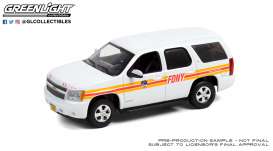 Chevrolet  - Tahoe 2011 white - 1:43 - GreenLight - 86189 - gl86189 | Toms Modelautos