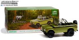 Ford  - Bronco 1975 green - 1:18 - GreenLight - 19100 - gl19100 | Toms Modelautos