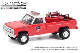 Chevrolet  - M1008 1986 red - 1:64 - GreenLight - 30240 - gl30240 | Toms Modelautos