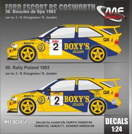 Ford  - Escort 1993  - 1:24 - MF Zone - MFZ-DC2452 - MFZDC2452 | Toms Modelautos