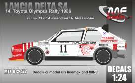 Lancia  - Delta S4 1986  - 1:24 - MF Zone - MFZ-DC2472 - MFZDC2472 | Toms Modelautos