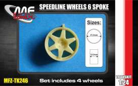 Accessoires Wheels & tires - 1:24 - MF Zone - MFZ-TK246 - MFZTK246 | Toms Modelautos