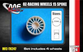 Accessoires Wheels & tires - 1:24 - MF Zone - MFZ-TK247 - MFZTK247 | Toms Modelautos