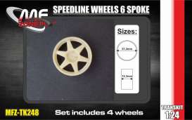 Accessoires Wheels & tires - 1:24 - MF Zone - MFZ-TK248 - MFZTK248 | Toms Modelautos