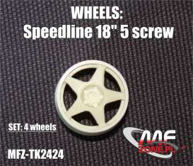 Accessoires Wheels & tires - 1:24 - MF Zone - MFZ-TK2424 - MFZTK2424 | Toms Modelautos