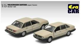 Volkswagen  - Santana beige - 1:64 - Era - VW20SARN15 - EraVW20SARN15 | Toms Modelautos