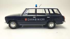 Fiat  - 124 Familiare 1972 dark blue/white - 1:18 - Triple9 Collection - 1800222 - T9-1800222 | Toms Modelautos
