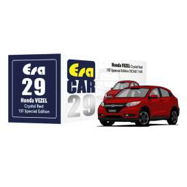 Honda  - Vezel 2013 red - 1:64 - Era - HA20VERF29 - Era20VERF29 | Toms Modelautos