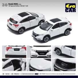 Honda  - Vezel 2013 white - 1:64 - Era - HA20VERF30 - Era20VERF30 | Toms Modelautos