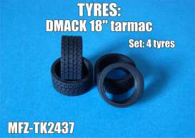 Accessoires Wheels & tires - 1:24 - MF Zone - MFZ-TK2437 - MFZTK2437 | Toms Modelautos