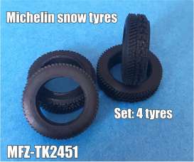 Accessoires Wheels & tires - 1:24 - MF Zone - MFZ-TK2451 - MFZTK2451 | Toms Modelautos