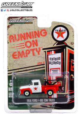 Ford  - F-100 1956 red/white - 1:64 - GreenLight - 41120B - gl41120B | Toms Modelautos